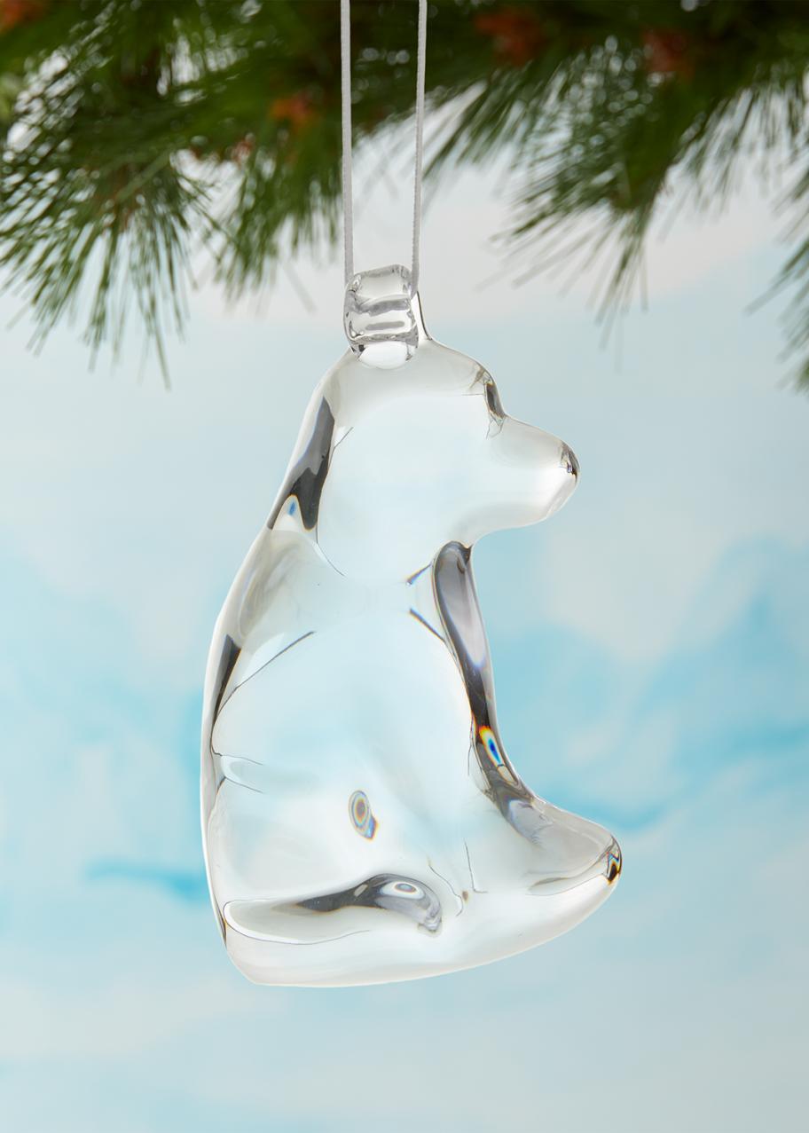 Simon Pearce Puppy Ornament - Bergdorf Goodman