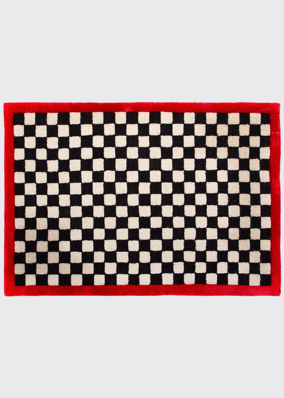 MacKenzie-Childs Check It Out Rug, 2'3