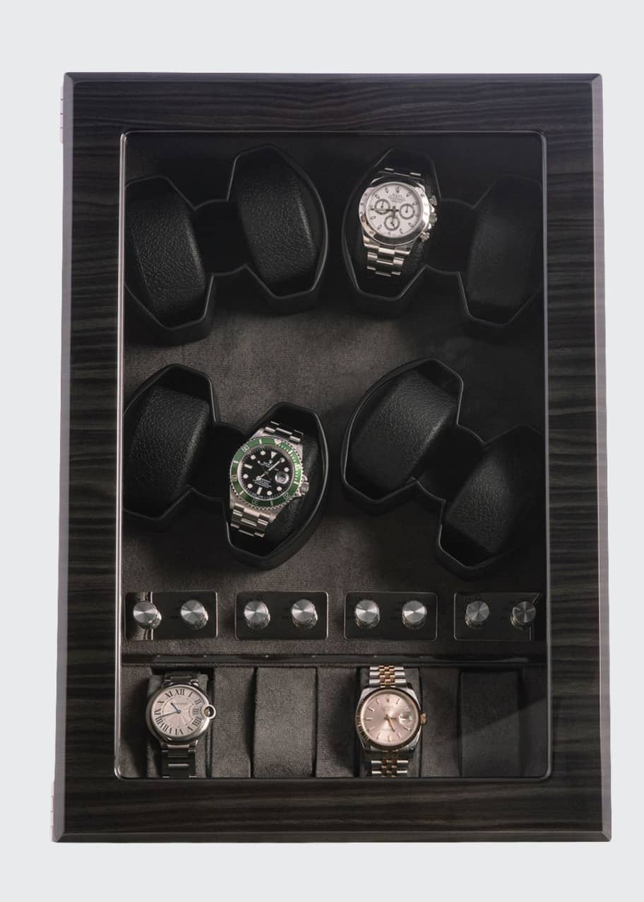 BeyBerk Men's Louis Large Watch Winder Storage Case Bergdorf Goodman