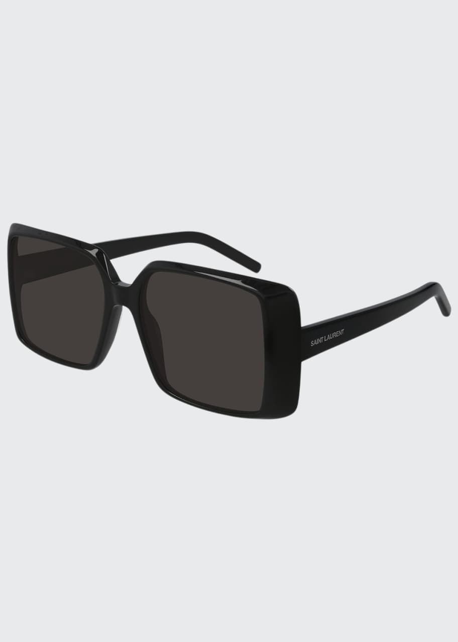 Ysl oversized square sunglasses sales