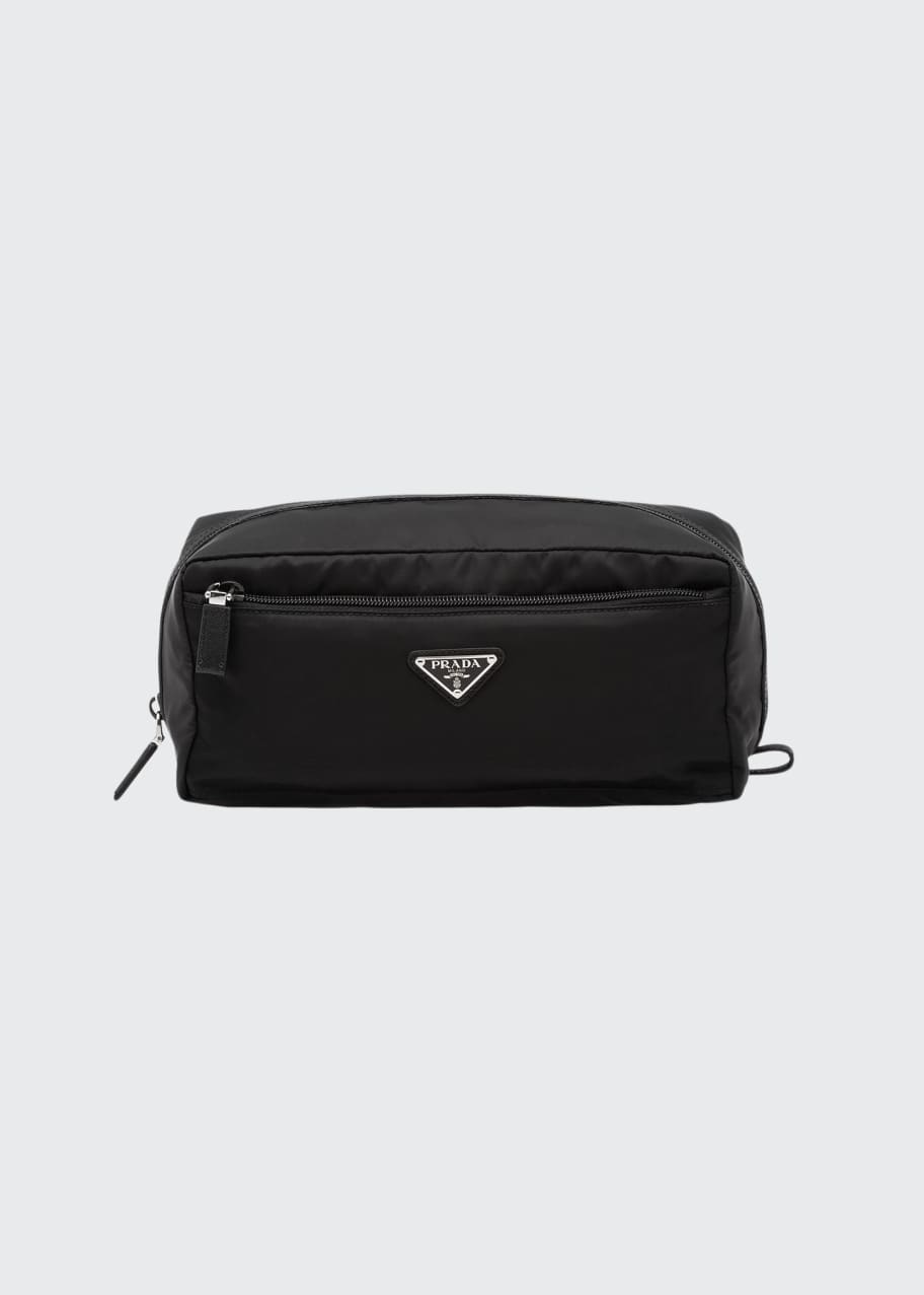 Prada Men s Nylon Travel Toiletry Bag Bergdorf Goodman