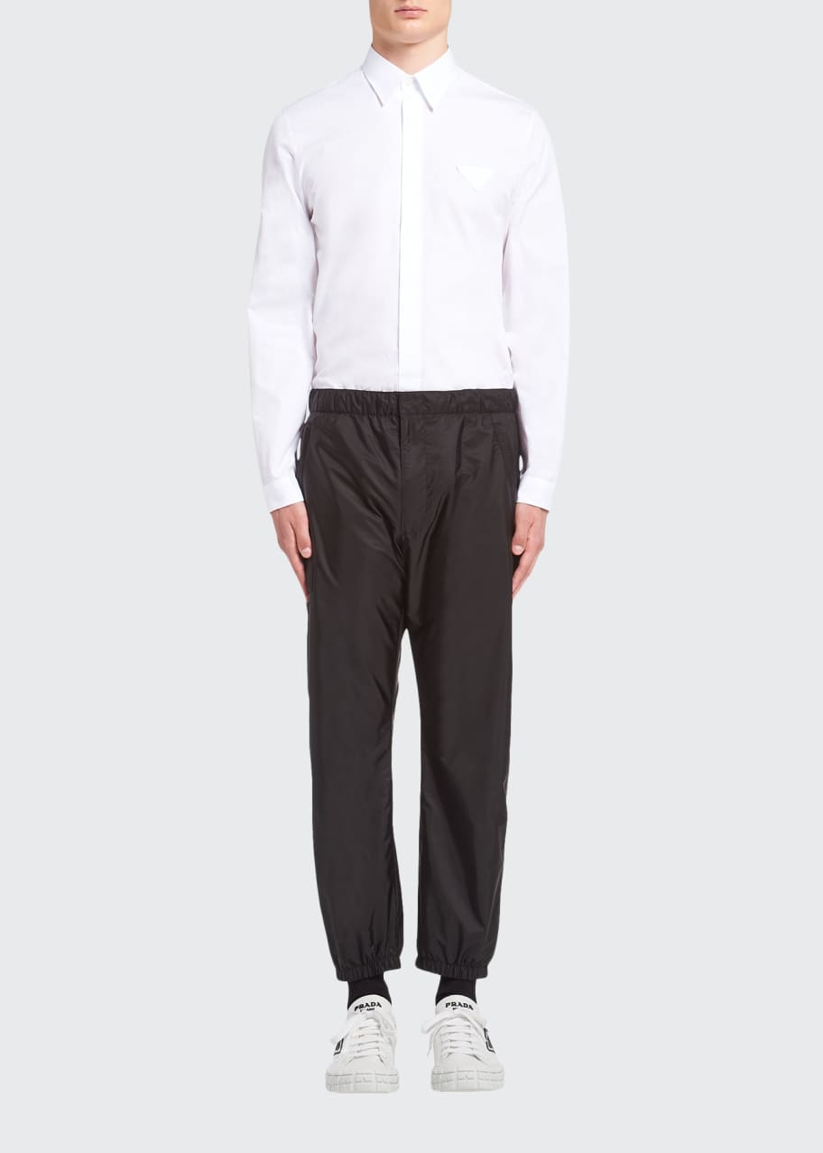 Prada Men s Pium Re Nylon Jogger Pants Bergdorf Goodman