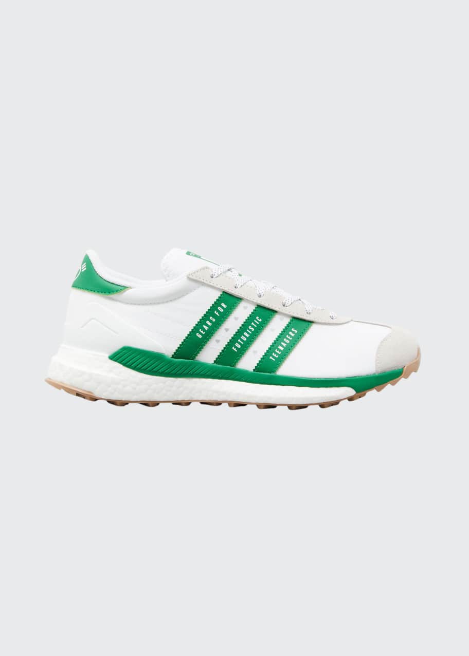 adidas gazelle silver green womens adidas Country II Shoes Cloud White 13 main image 0
