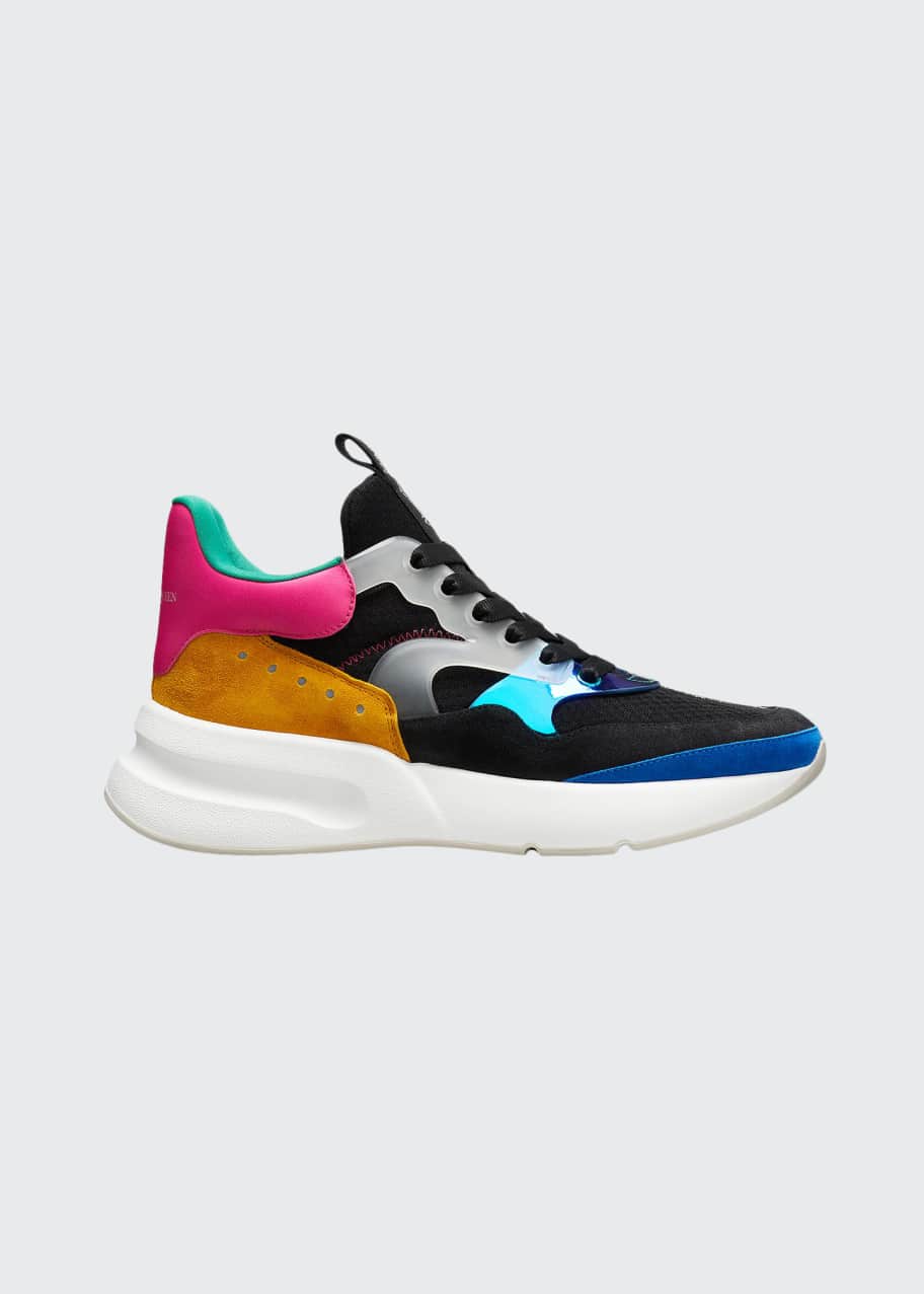 Alexander mcqueen colorblock sneakers cheap