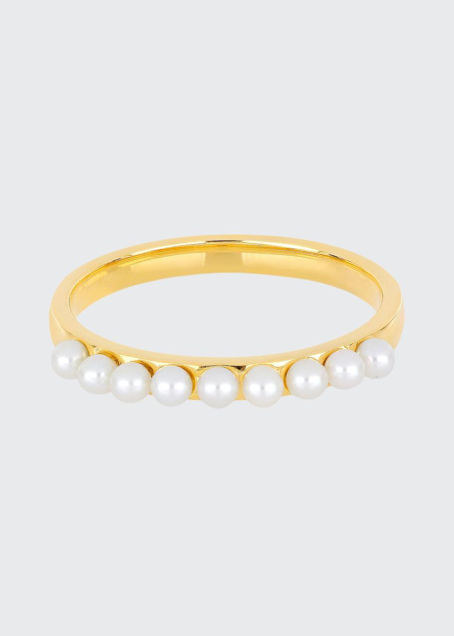 EF Collection 14k Multi-Pearl Stack Ring - Bergdorf Goodman