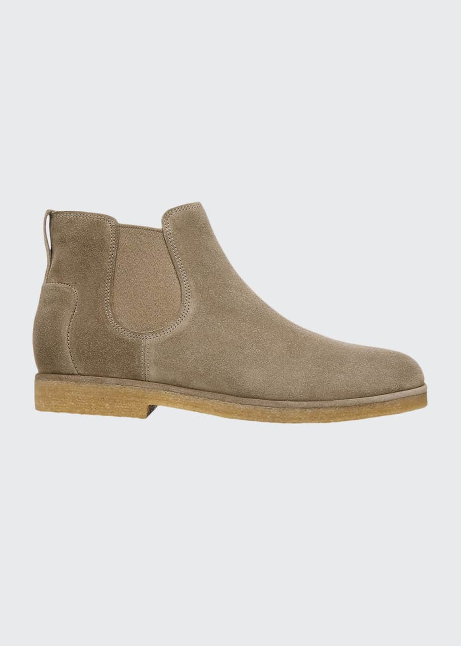 Vince Men's Bonham WaterRepellant Sport Suede Chelsea Boots Bergdorf