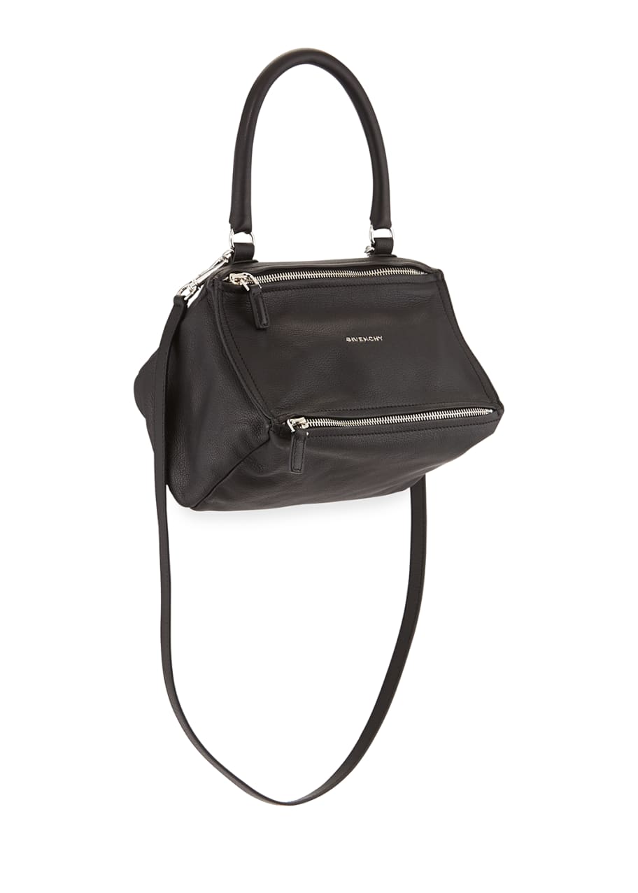 Image 1 of 1: Pandora Small Leather Shoulder Bag