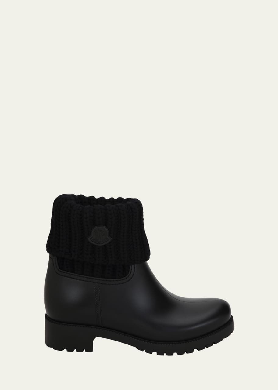 Moncler ginette hotsell cuffed rain boots