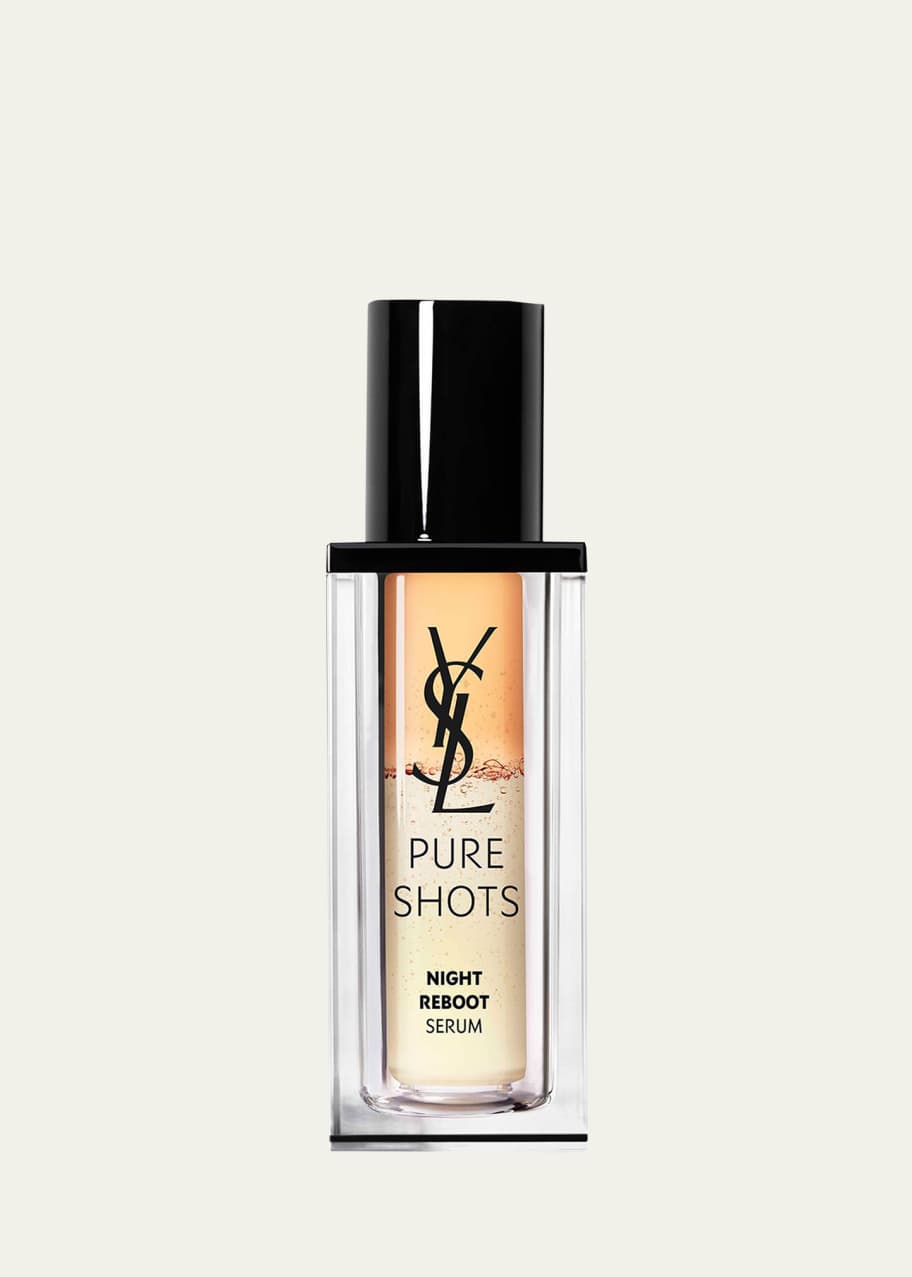Yves Saint Laurent PURE SHOTS セラム 1点30ml Yves Saint Laurent Beaute Pure Shots Night Reboot Resurfacing