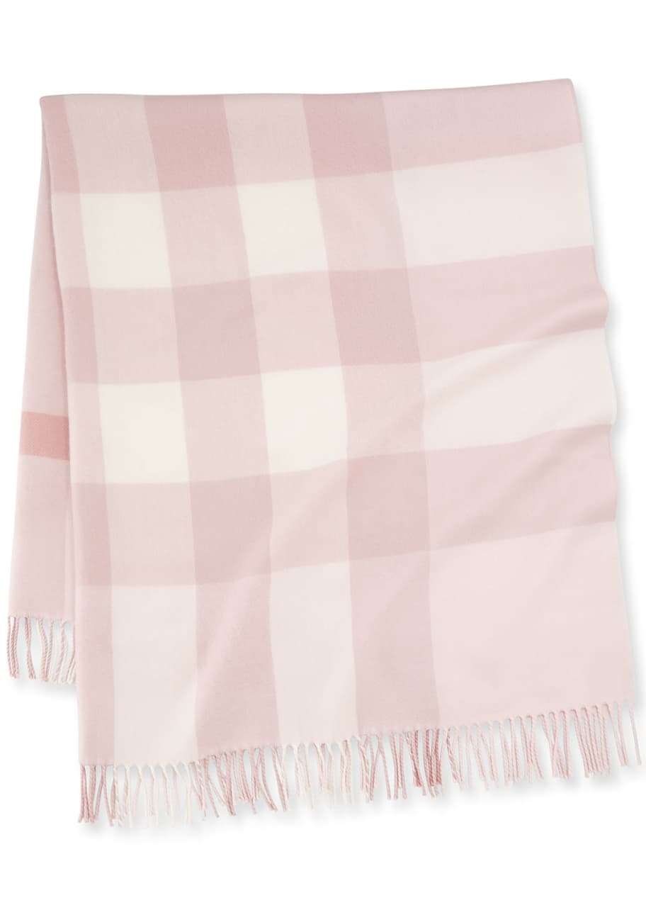 Burberry baby blanket pink on sale
