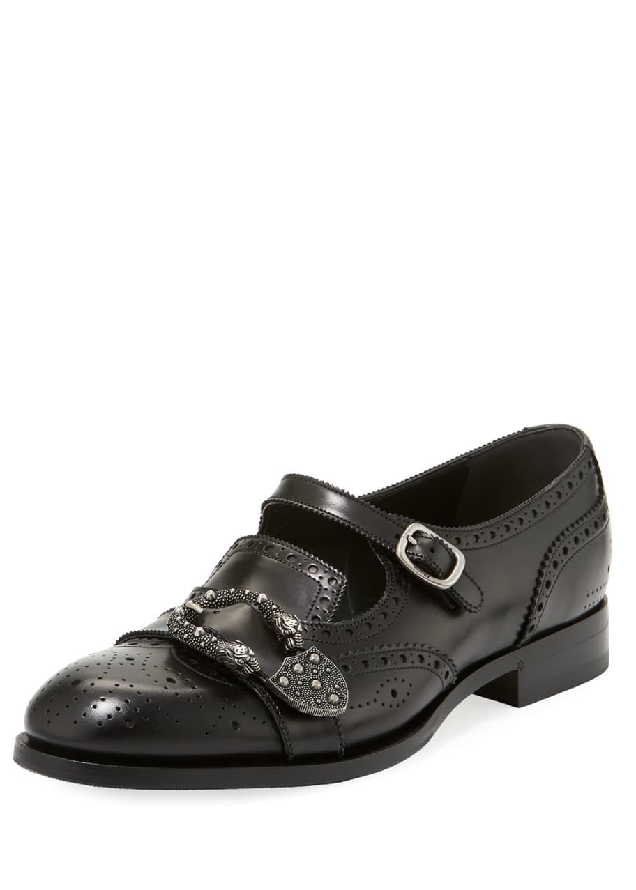 Gucci queercore brogue shoes on sale