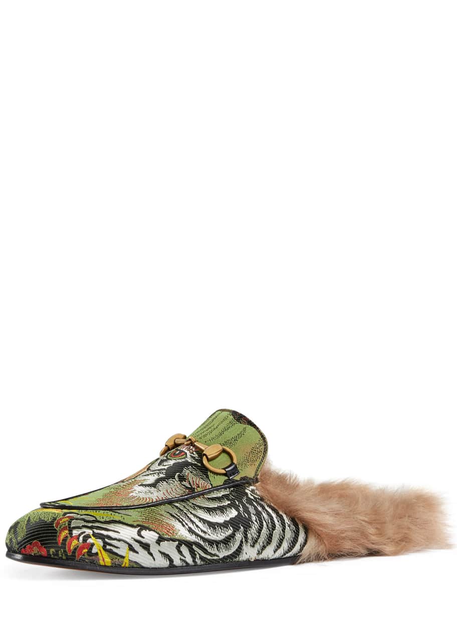 Gucci princetown slipper outlet with tiger
