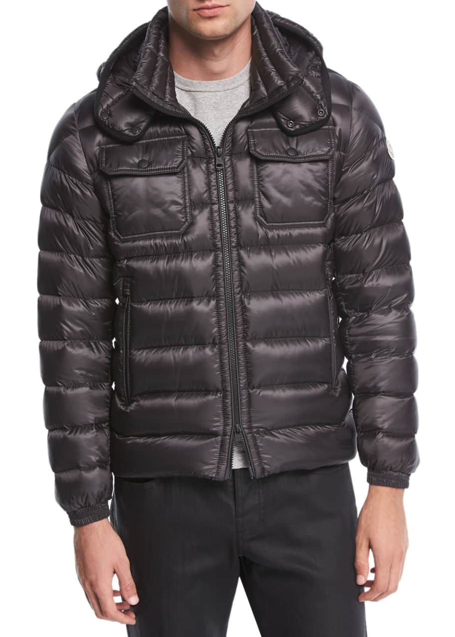 Moncler Valence Utility Jacket w/ Detachable Hood - Bergdorf Goodman