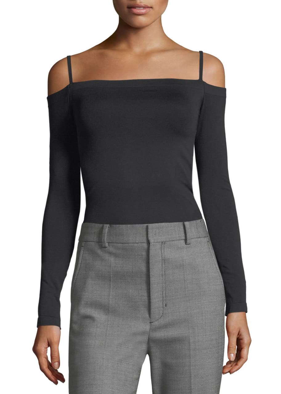 Helmut lang off the shoulder top outlet