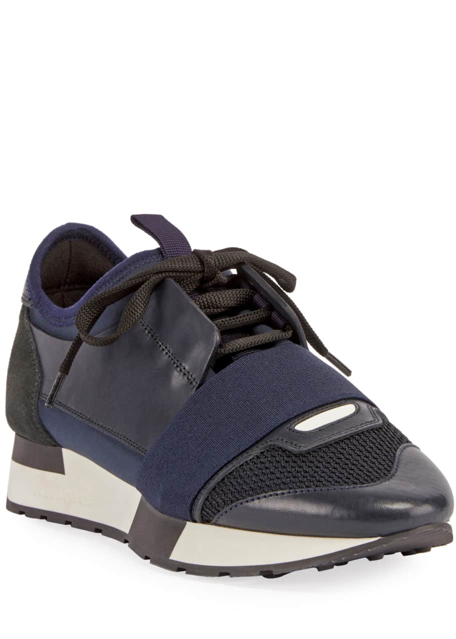 balenciaga colorblock race sneakers