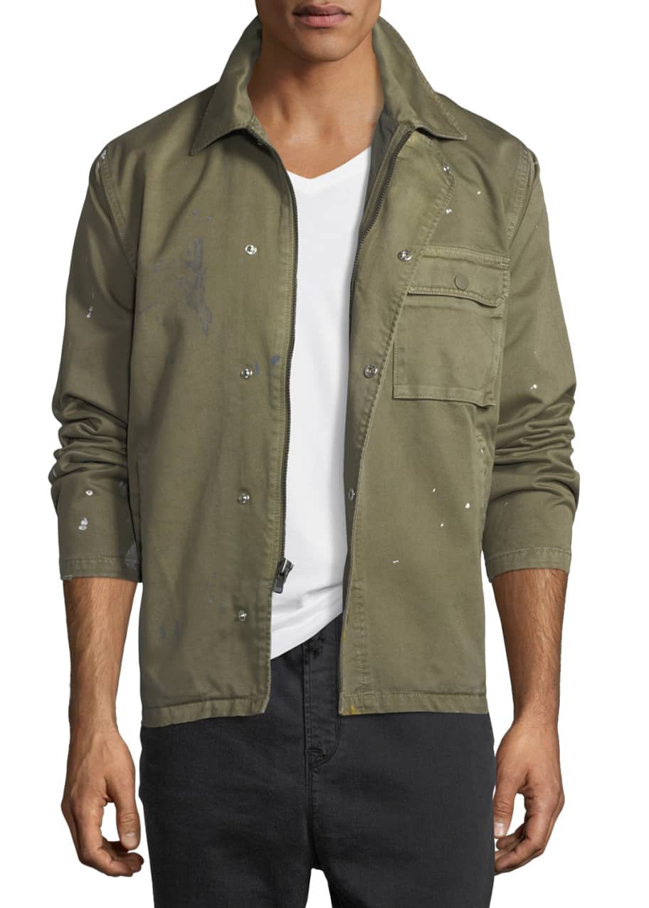 Hudson military new arrivals jacket