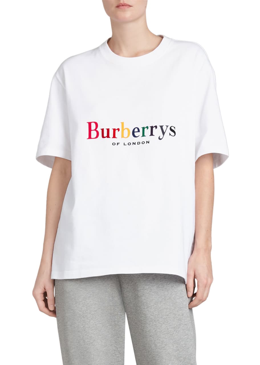 Burberry tee rainbow top