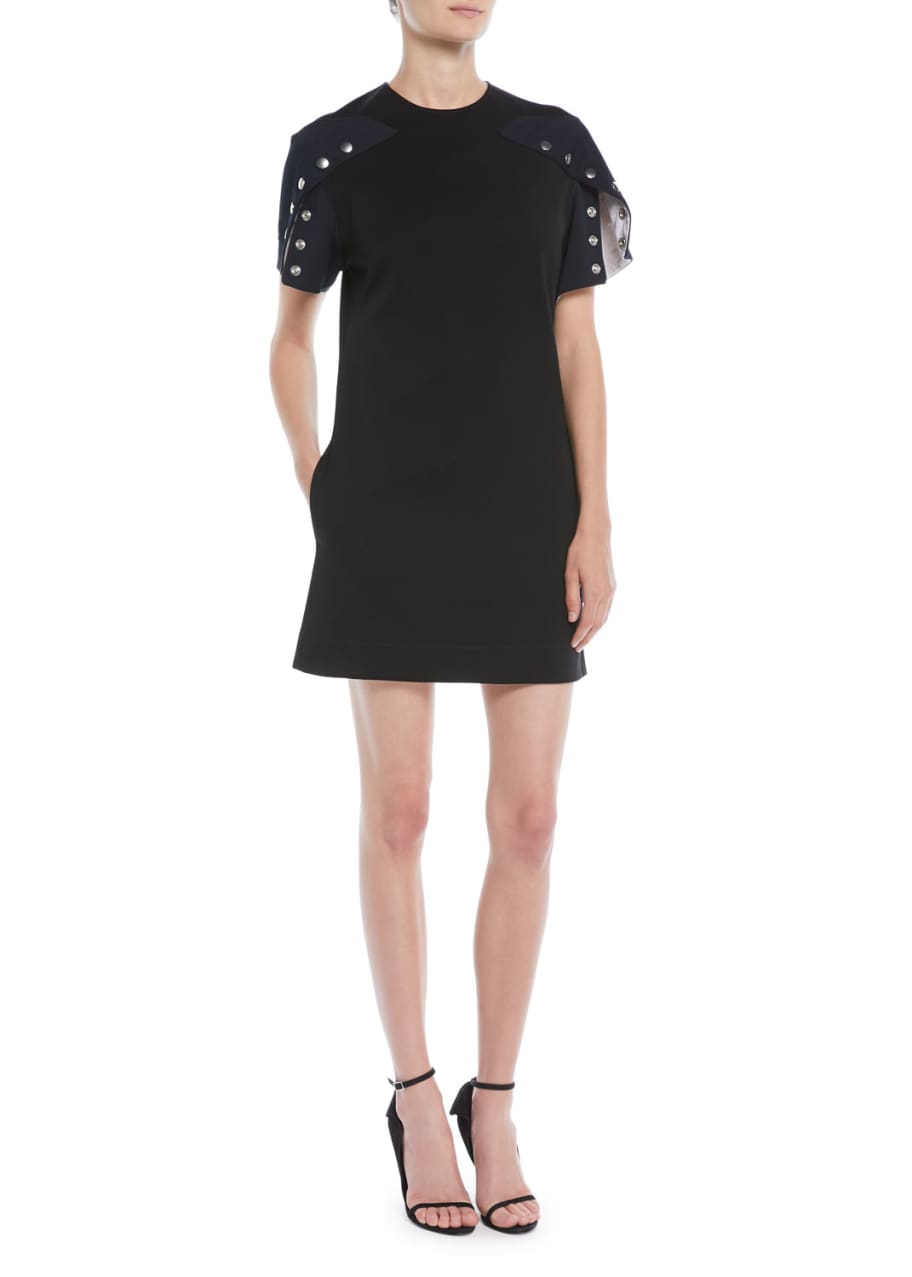 Calvin klein short sales sleeve a line dress