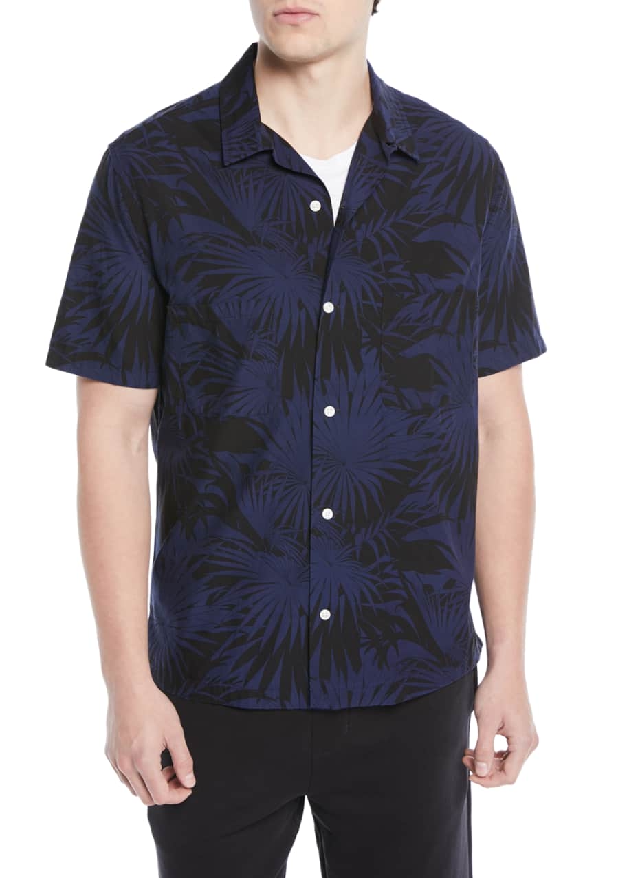 Vince Men's Palm Leaf Cabana Shirt - Bergdorf Goodman
