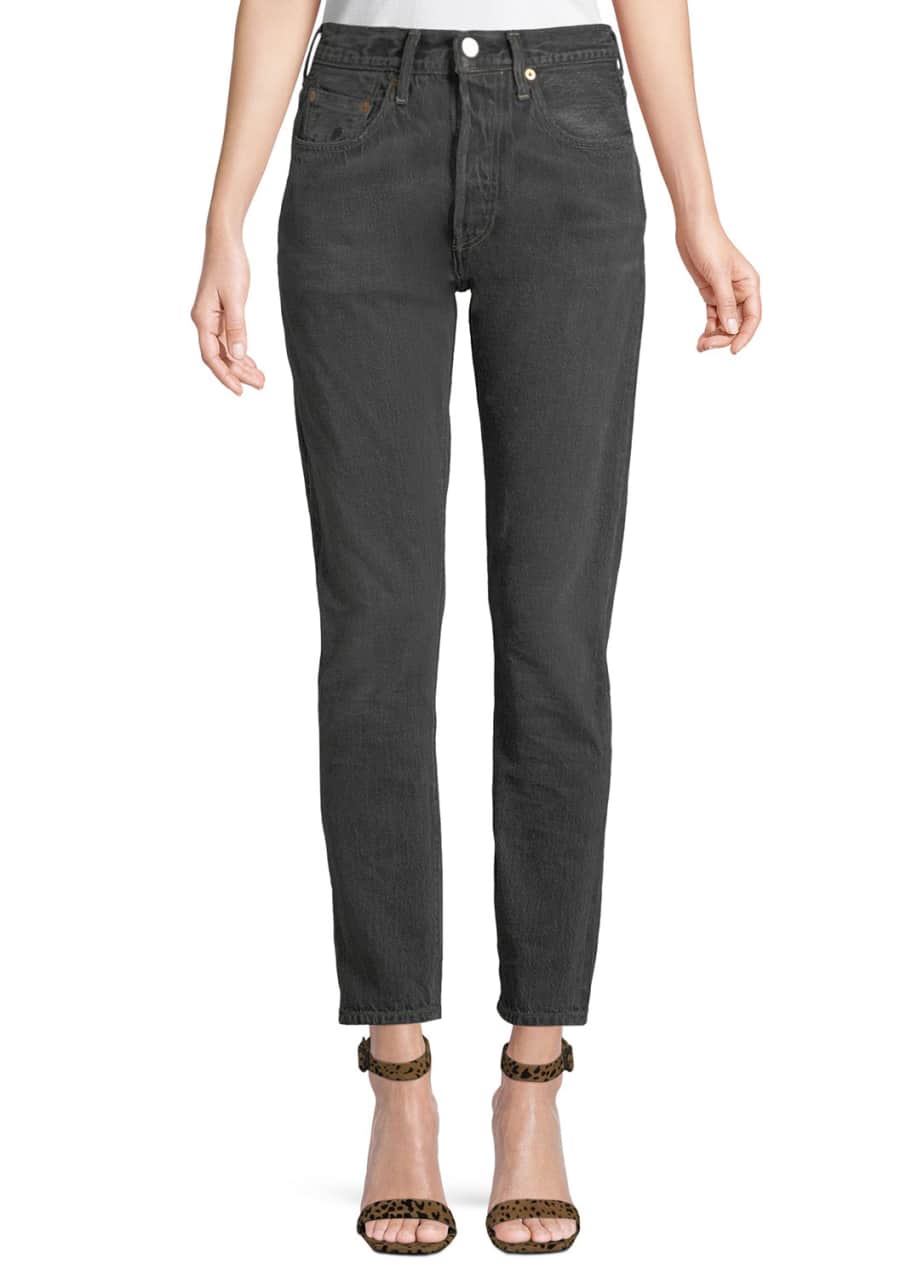 levi's 501 high rise skinny jeans