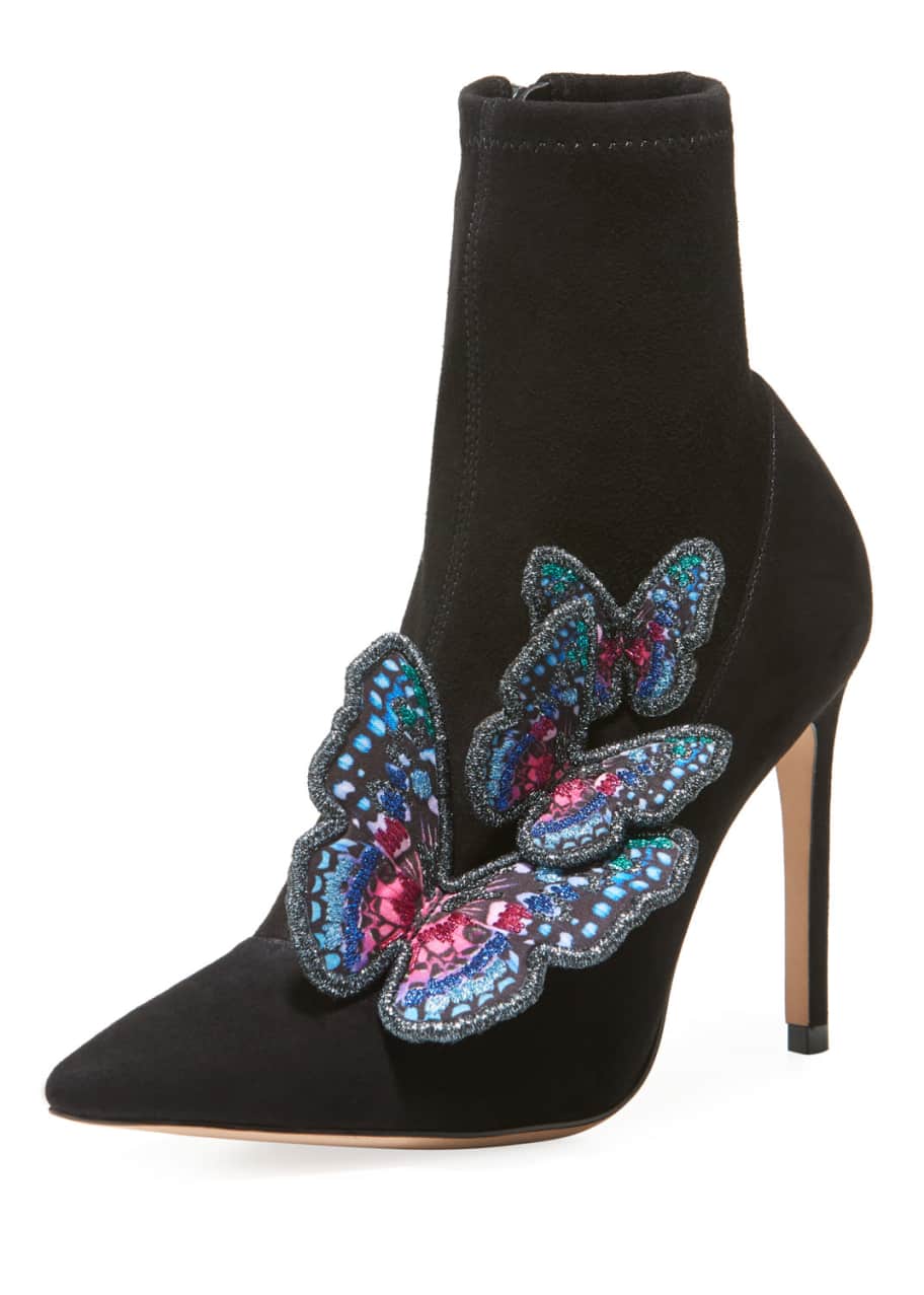 Sophia webster butterfly booties online