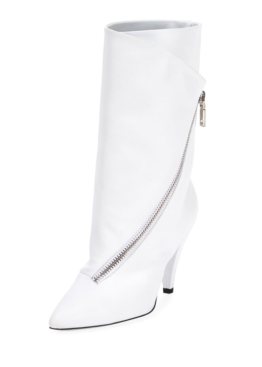 Givenchy Show Asymmetric Zip 80mm Boots Bergdorf Goodman