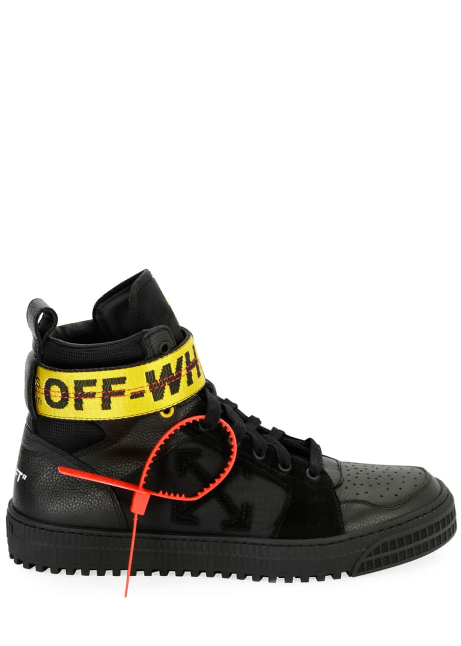 Off white industrial high top sneaker sales