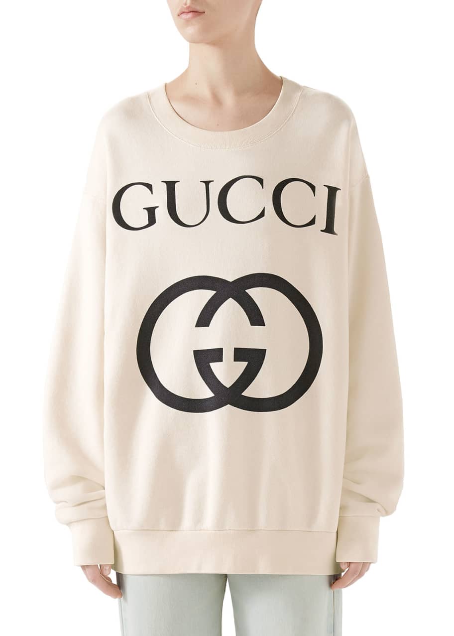 Gucci sweatshirt gg discount