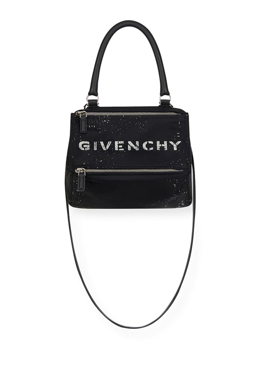 Givenchy Pandora Small Crossbody Bag in Speckled Nylon - Bergdorf Goodman