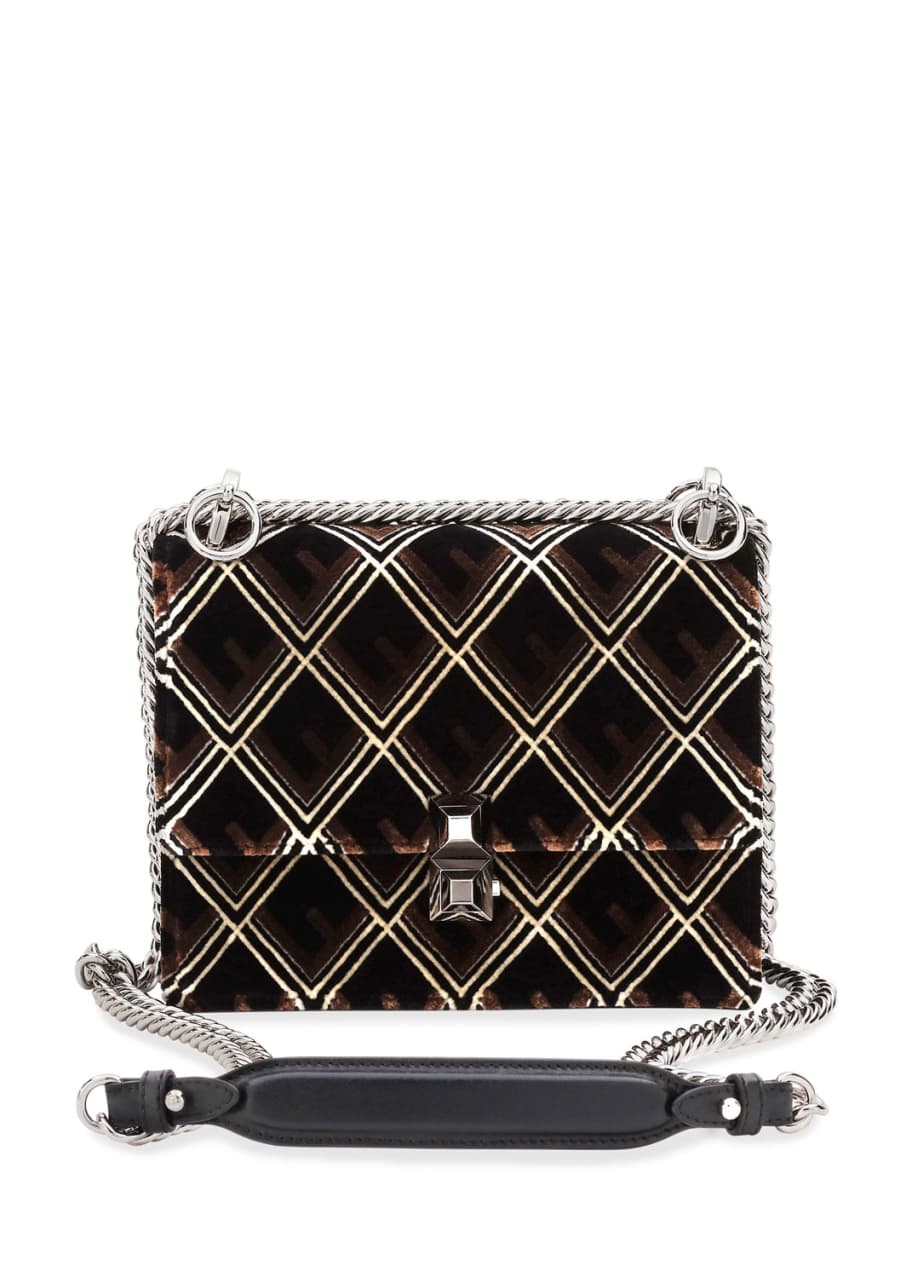 Fendi kan i deals velvet bag