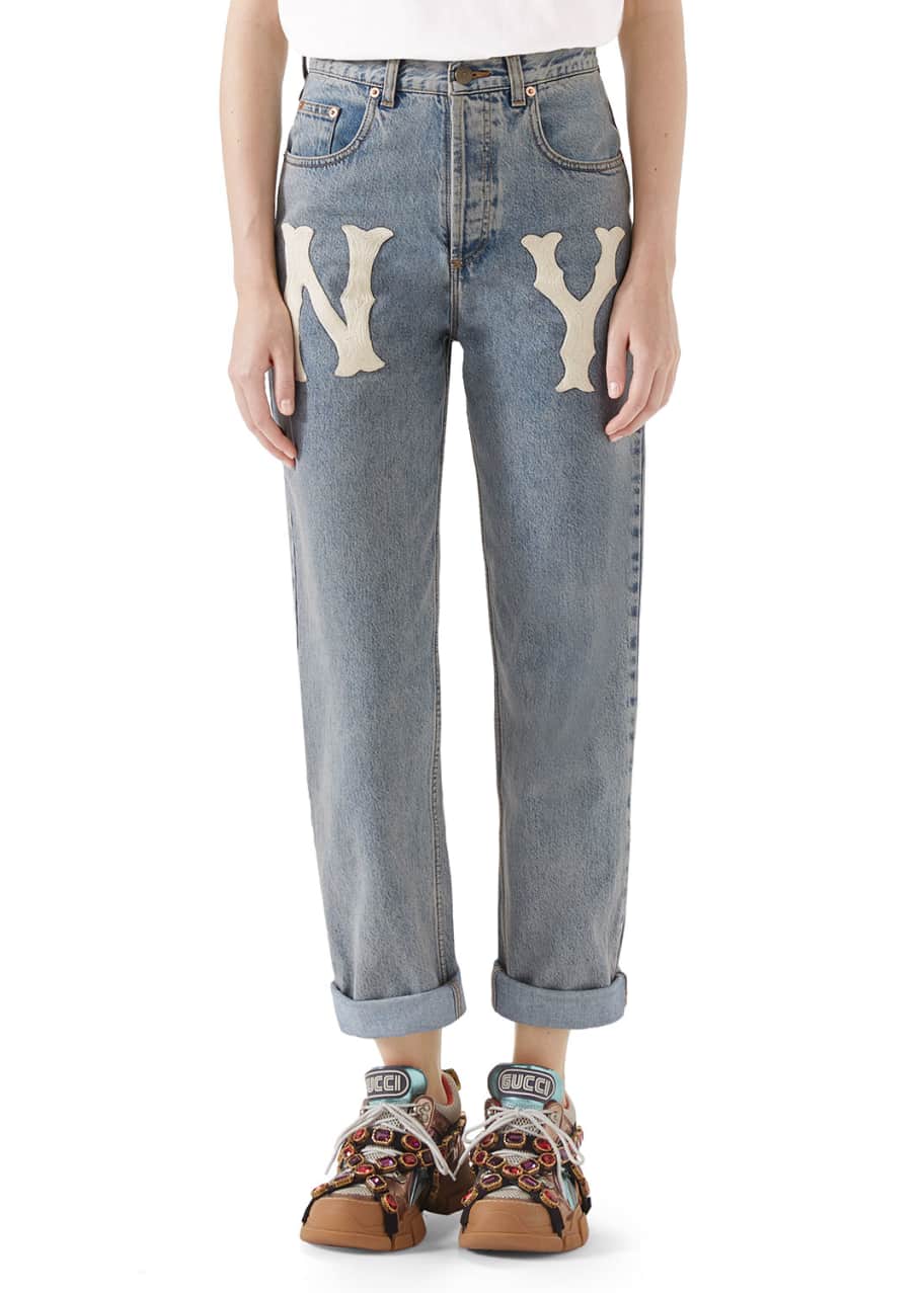 Gucci yankees jeans on sale