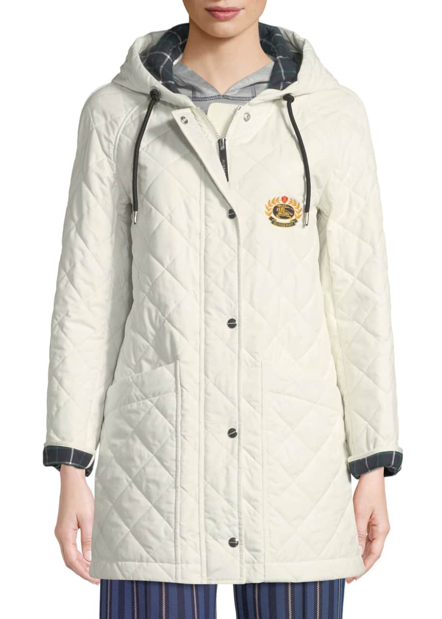 Roxwell quilted top coat burberry