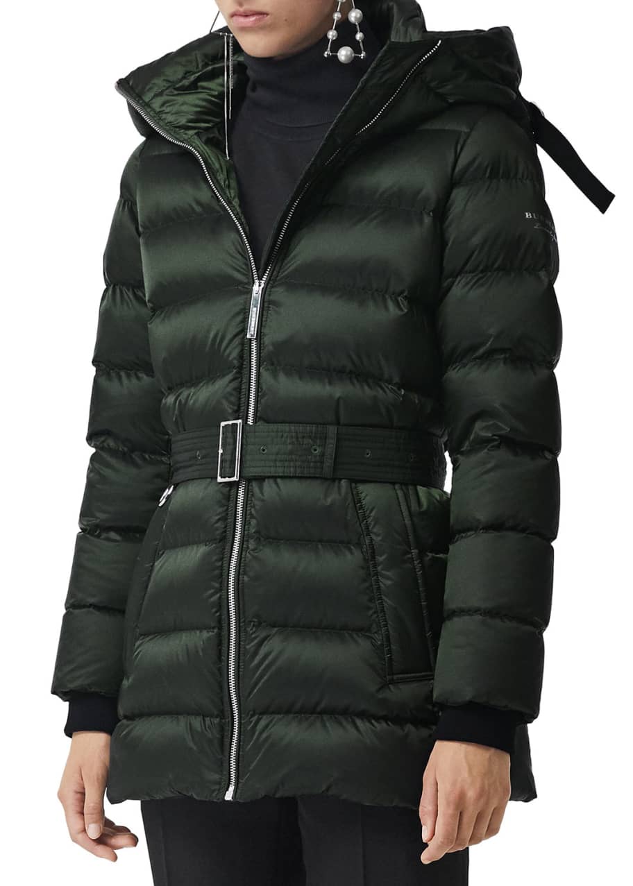 Limehouse Belted Puffer Coat