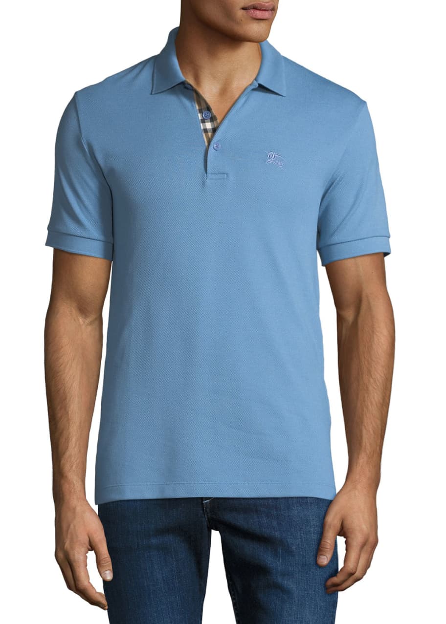 Actualizar 59+ imagen burberry light blue polo