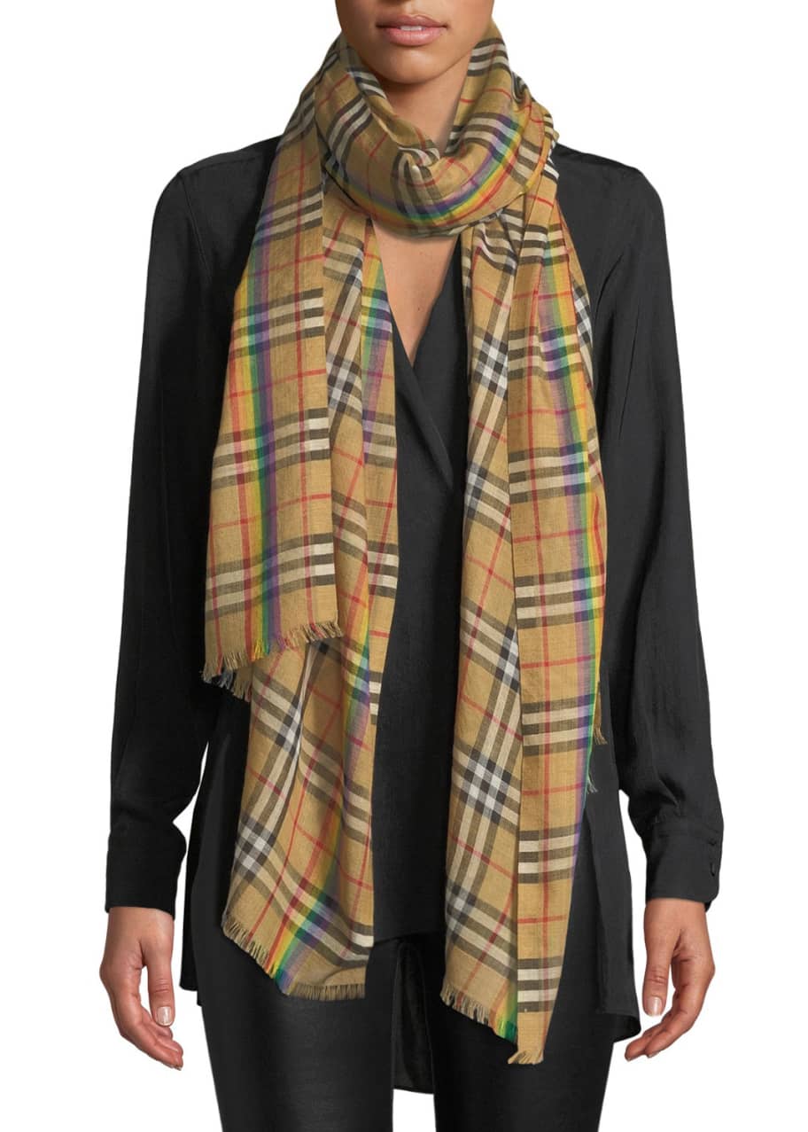 Burberry gay pride scarf hot sale
