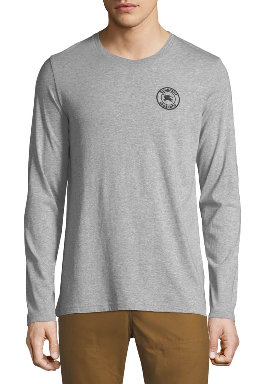 Burberry Men s Jenson Long Sleeve T Shirt Bergdorf Goodman