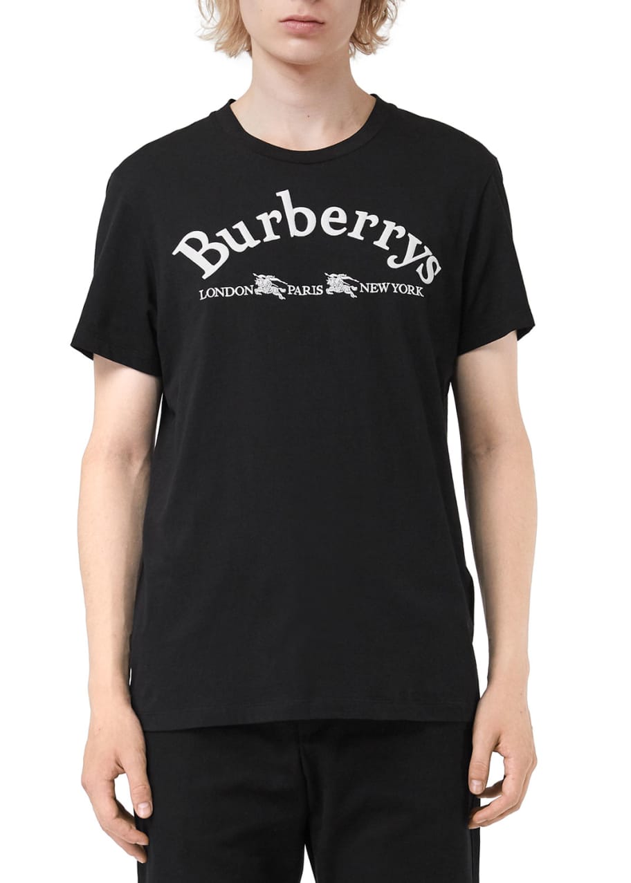 Burberry Men's Pairi Archive Logo Graphic T-Shirt - Bergdorf Goodman
