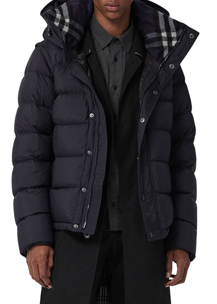 Burberry Men's Hartley 2-in-1 Puffer Coat - Bergdorf Goodman