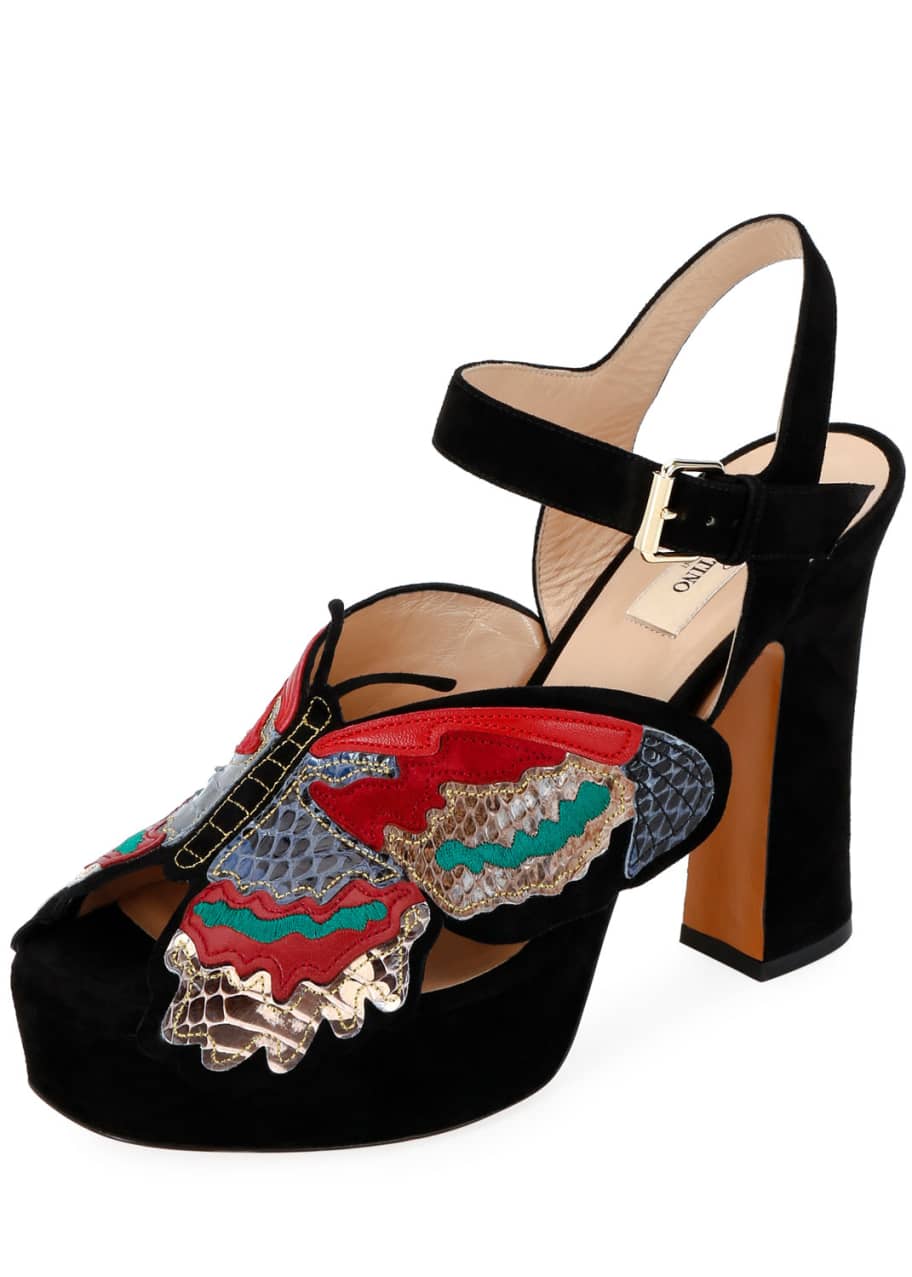 Valentino butterfly shoes 2025