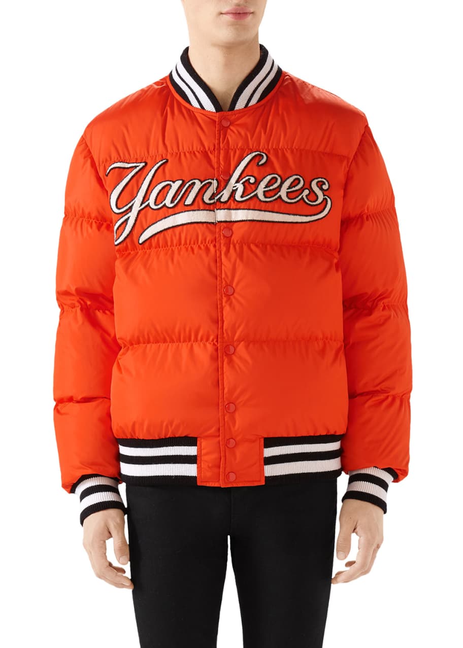 Gucci NY Yankees MLB Button-Front Long-Sleeve Cotton Shirt - Bergdorf  Goodman