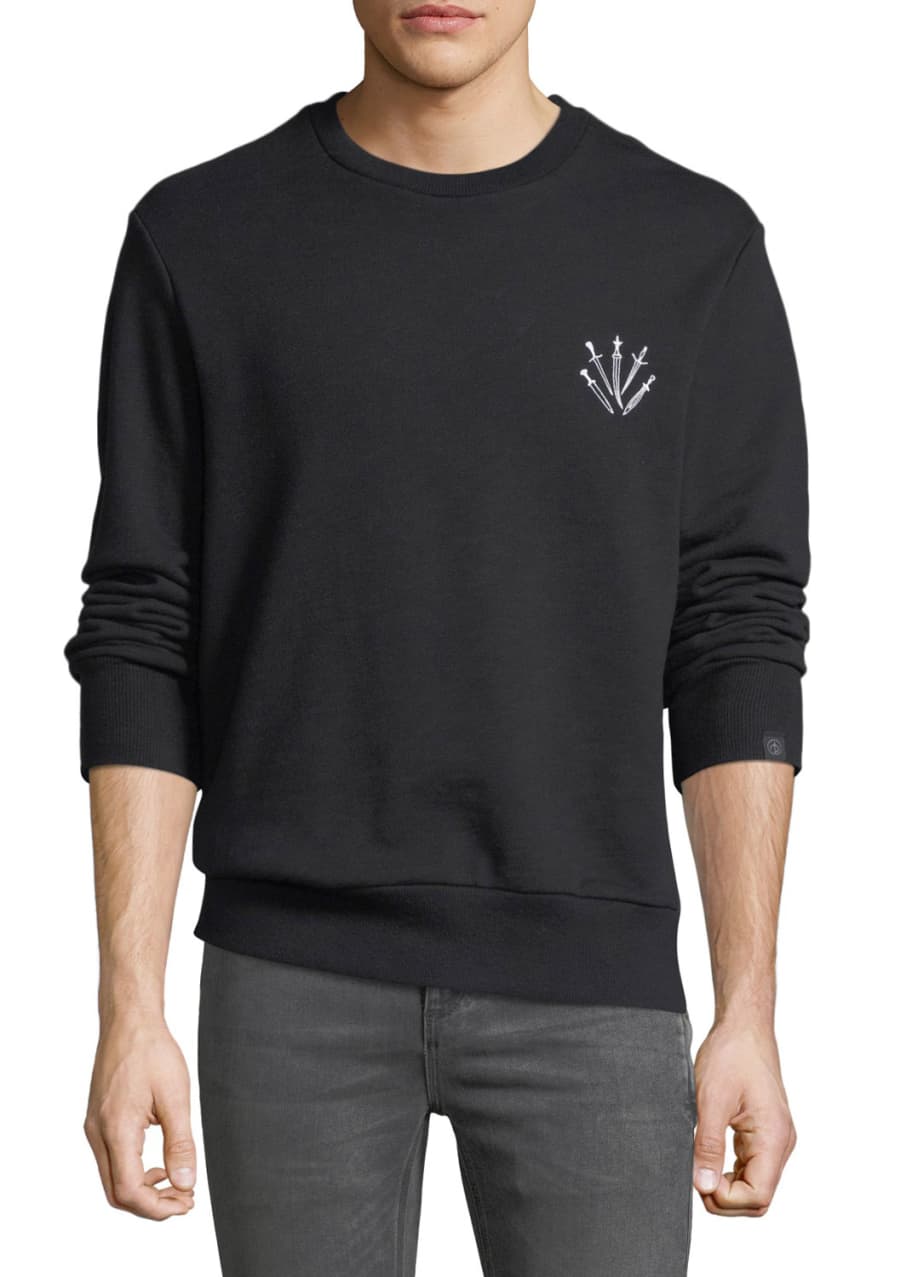 Men s Dagger Embroidered Sweatshirt