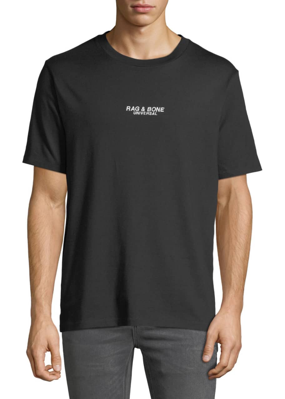 Rag and bone logo tee online