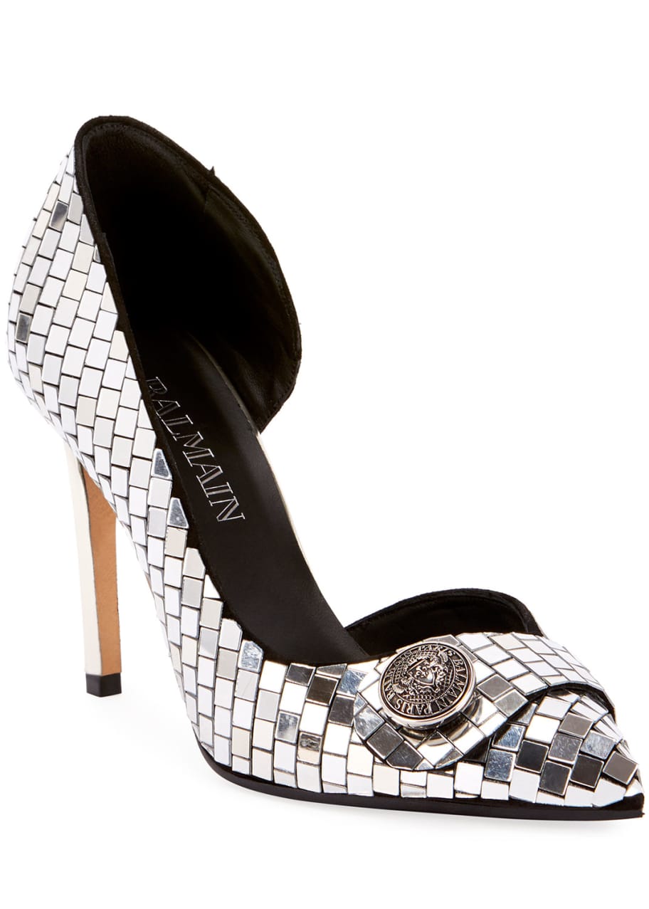 Balmain mirror heels sale