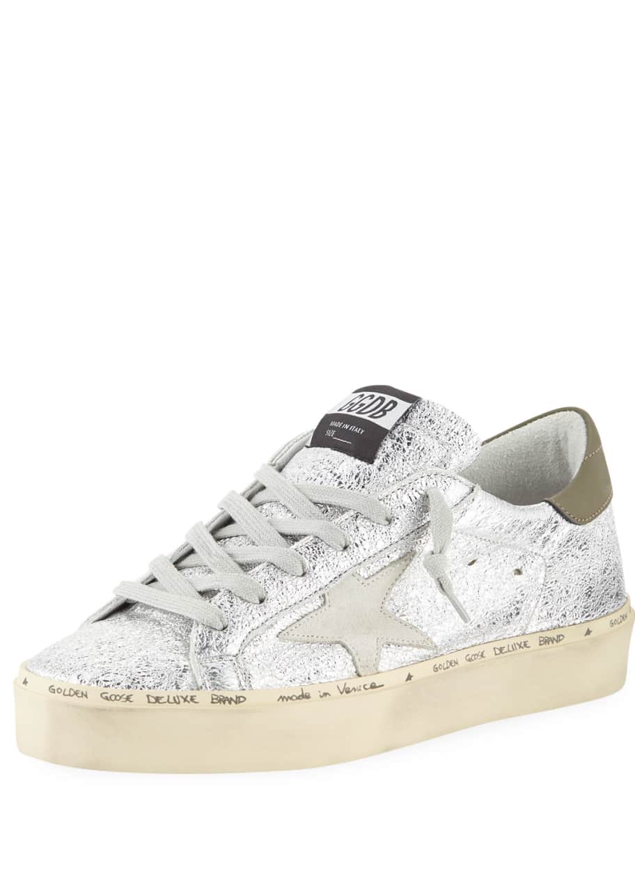 Hi star metallic platform sneaker Clearance