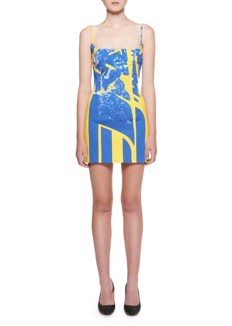 Halpern mini dress top