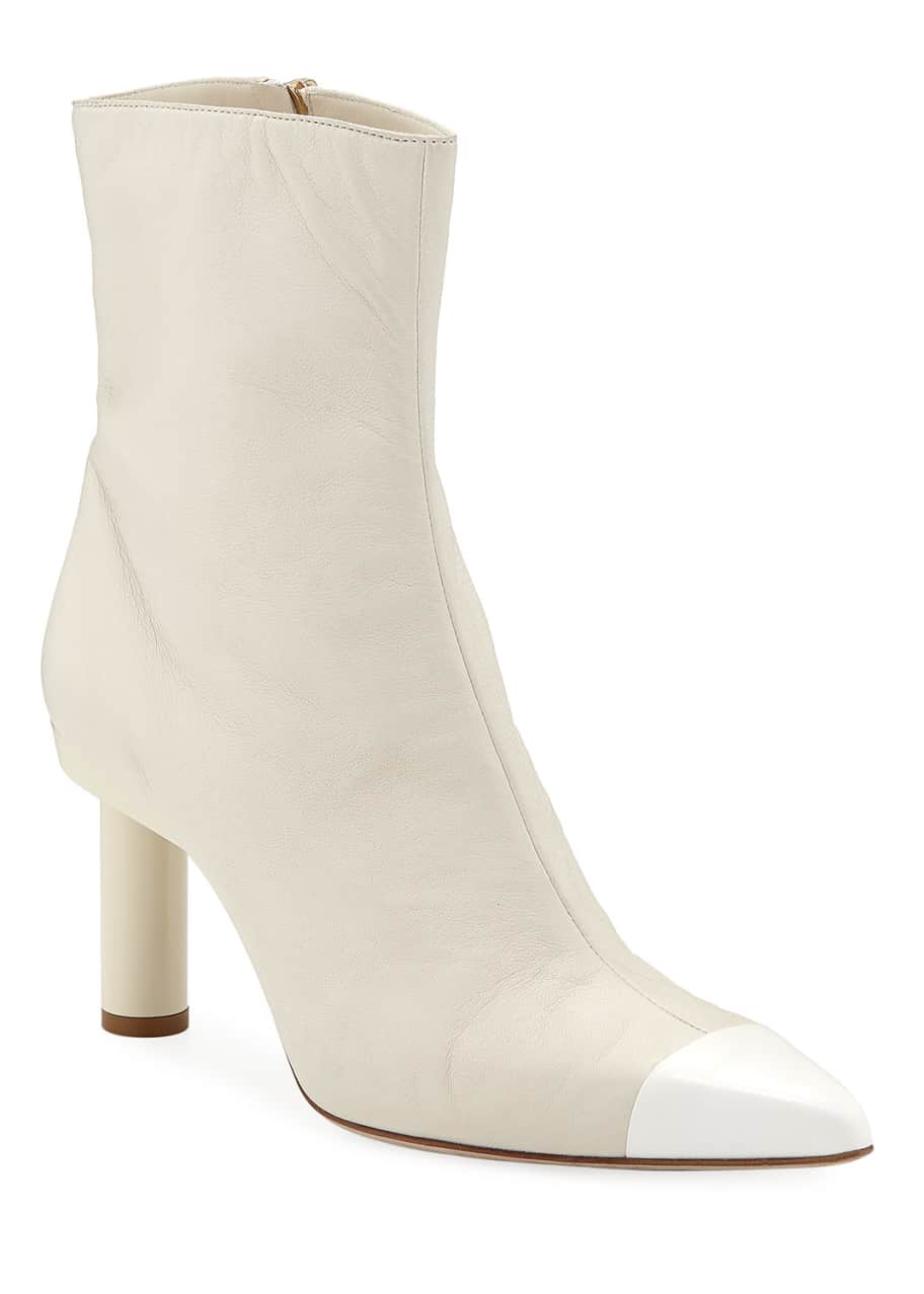 Tibi clearance white booties