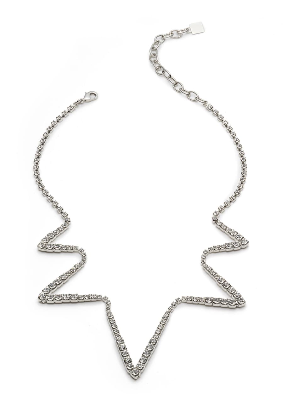 Lotus crystal zig new arrivals zag necklace by dannijo