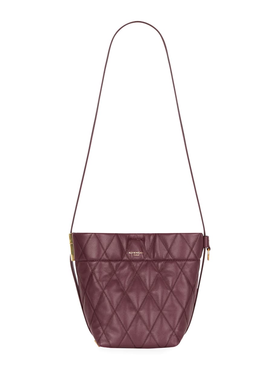 Givenchy gv quilted best sale mini bucket bag