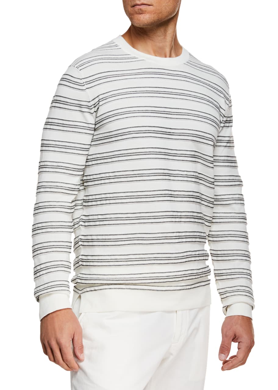 Ermenegildo Zegna Men's Horizontal Stripe Shirt - Bergdorf Goodman