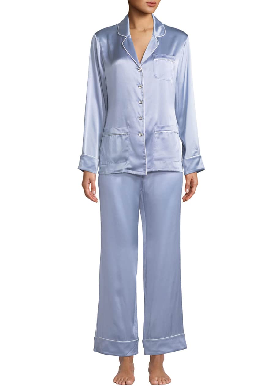 Luna silk pajamas hot sale
